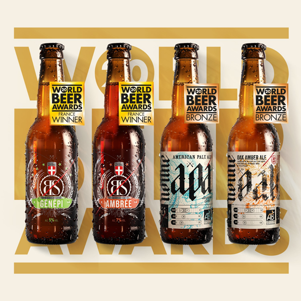 World Beer Awards 2020 - 4 médailles pour terminer l'année !